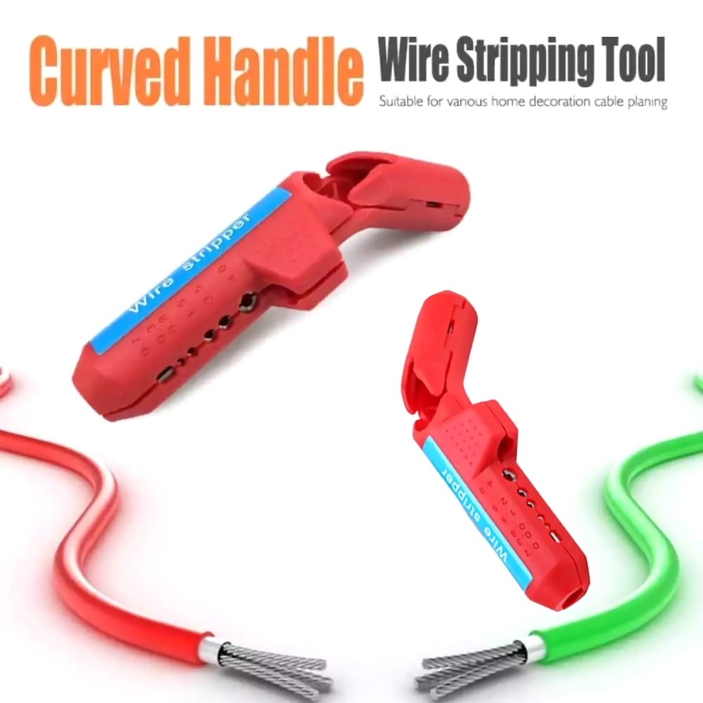 Electrical Wire Stripper Portable for Sheath Removal on Coax Data Round Cables