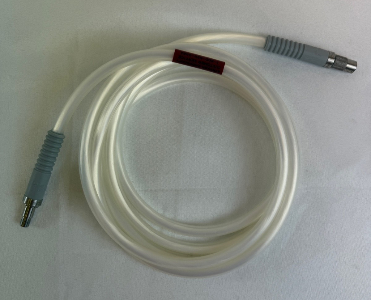 Stryker 233-050-064 Fiber Optic Light Cord 5mm x 9.5' Clear Case Endoscopy