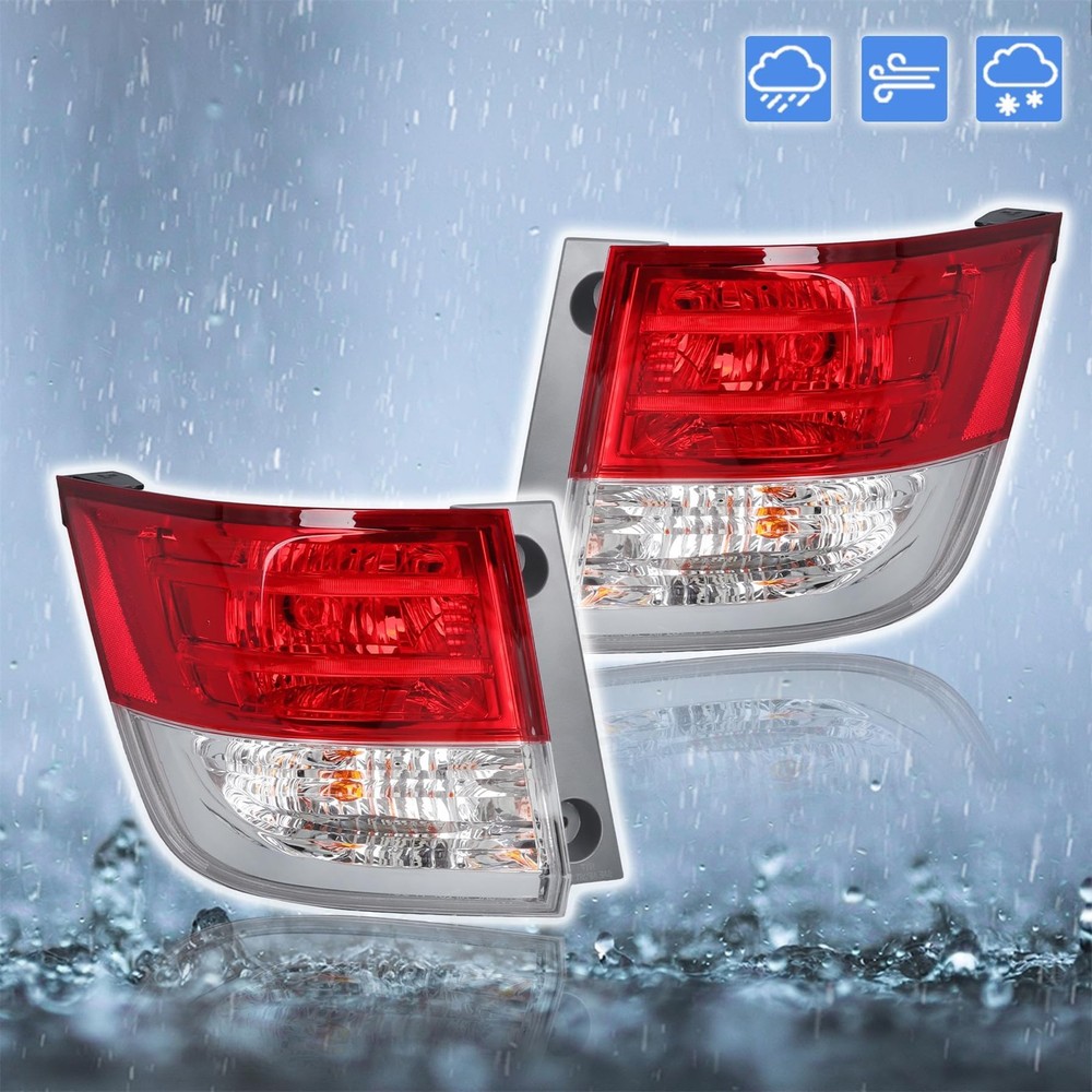 Pair Outer Tail Lights for Odyssey 2014-2017 Left Right HO2804104