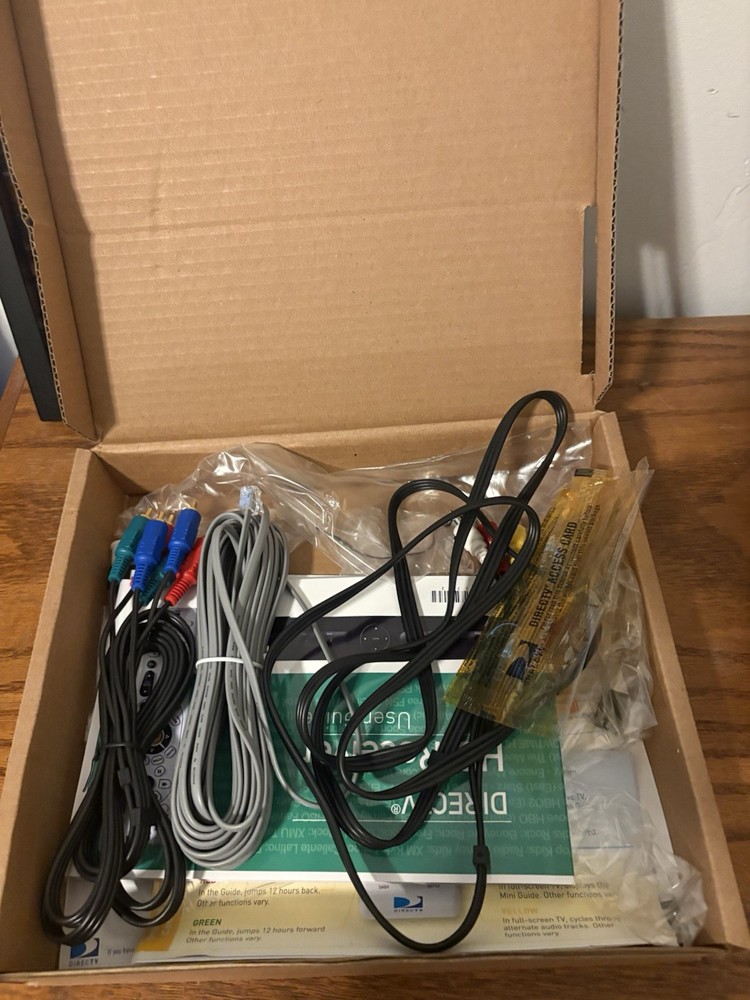 RCA Direct TV System DS2232rd Model Including Satellite, Receiver, Remote