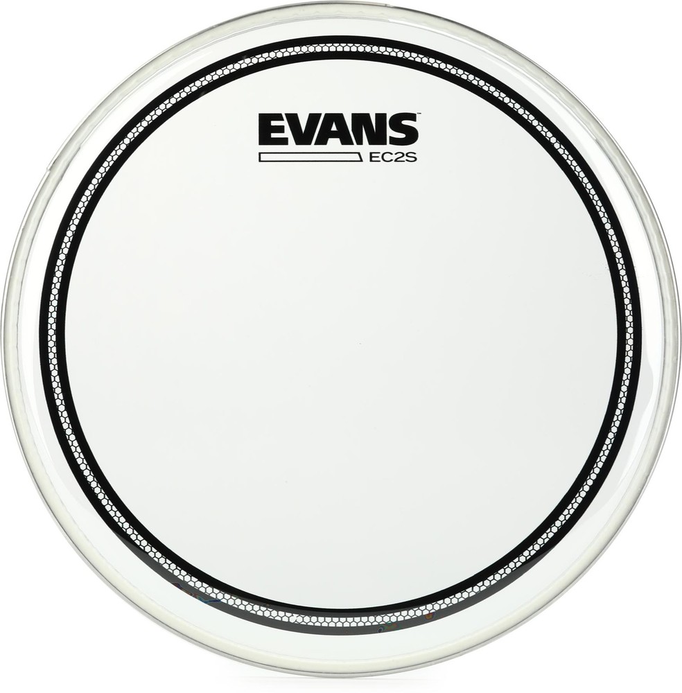 Evans EC2S Clear Drumhead - 10 inch (2-pack) Bundle