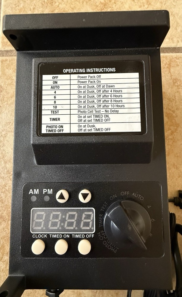 Malibu 200W Power Pack with Sensor Landscape Lighting Transformer (No Shield)