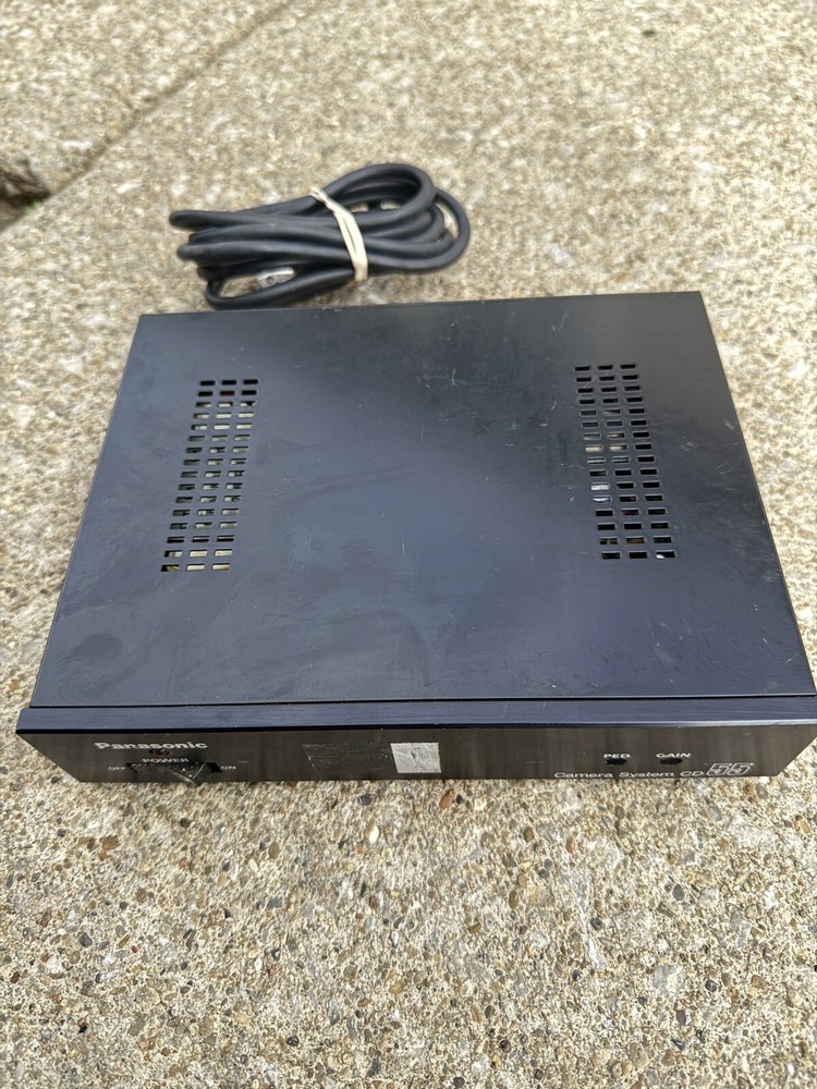 Panasonic Industrial CCD Camera System Power Supply CD55