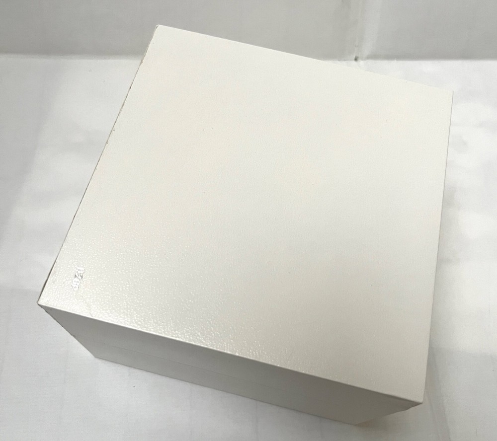 New SEIKO Authentic Empty Watch White/Black Box Presentation Storage Display