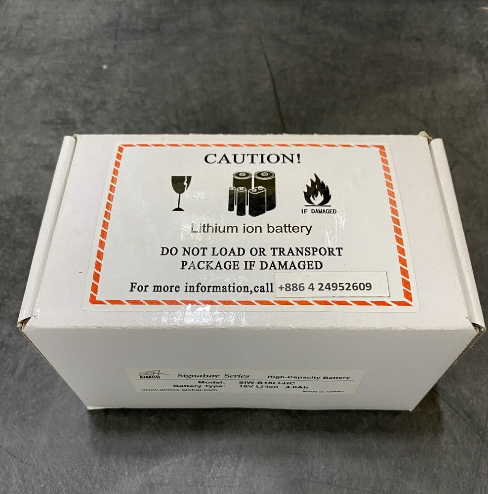 SIW-B18LI-HC Aimco 18V Battery Pack