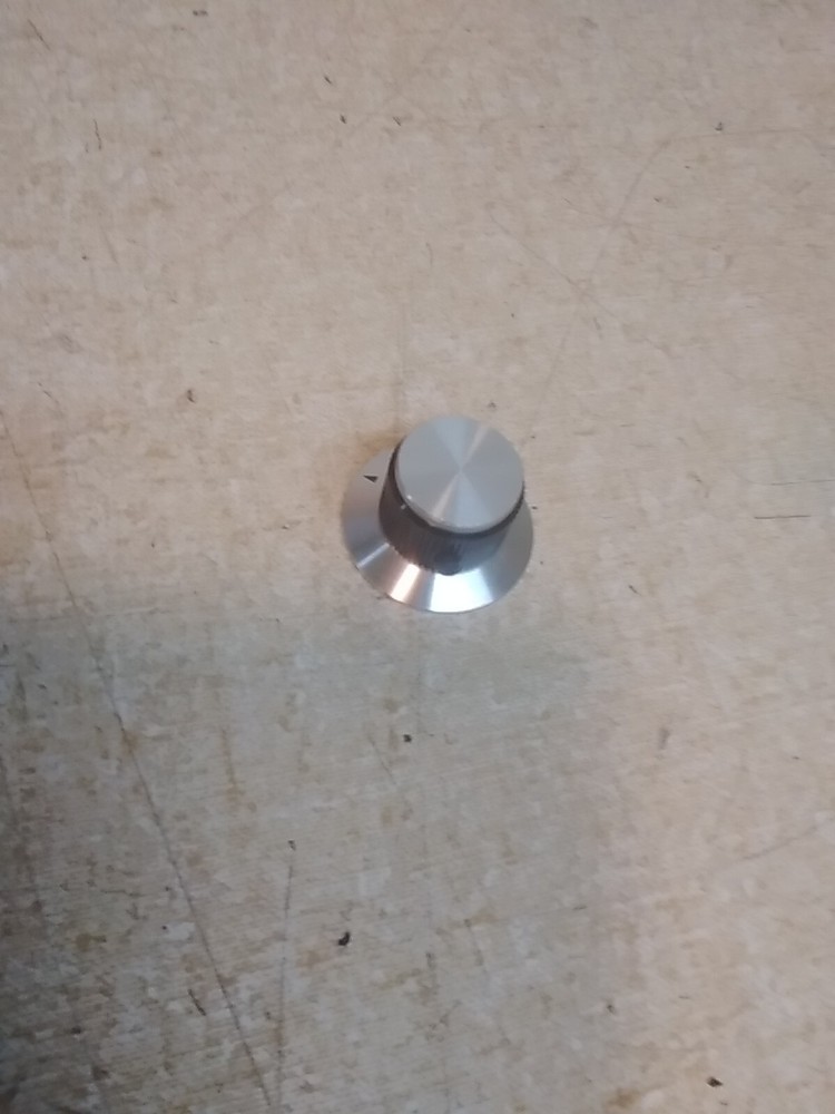 Alco KNS-701BA 1/8 Solid CNC Aluminum Control Knob