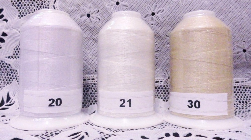 3 NEW different colors GUTERMANN miniking 100% polyester thread 1094 yd Spools
