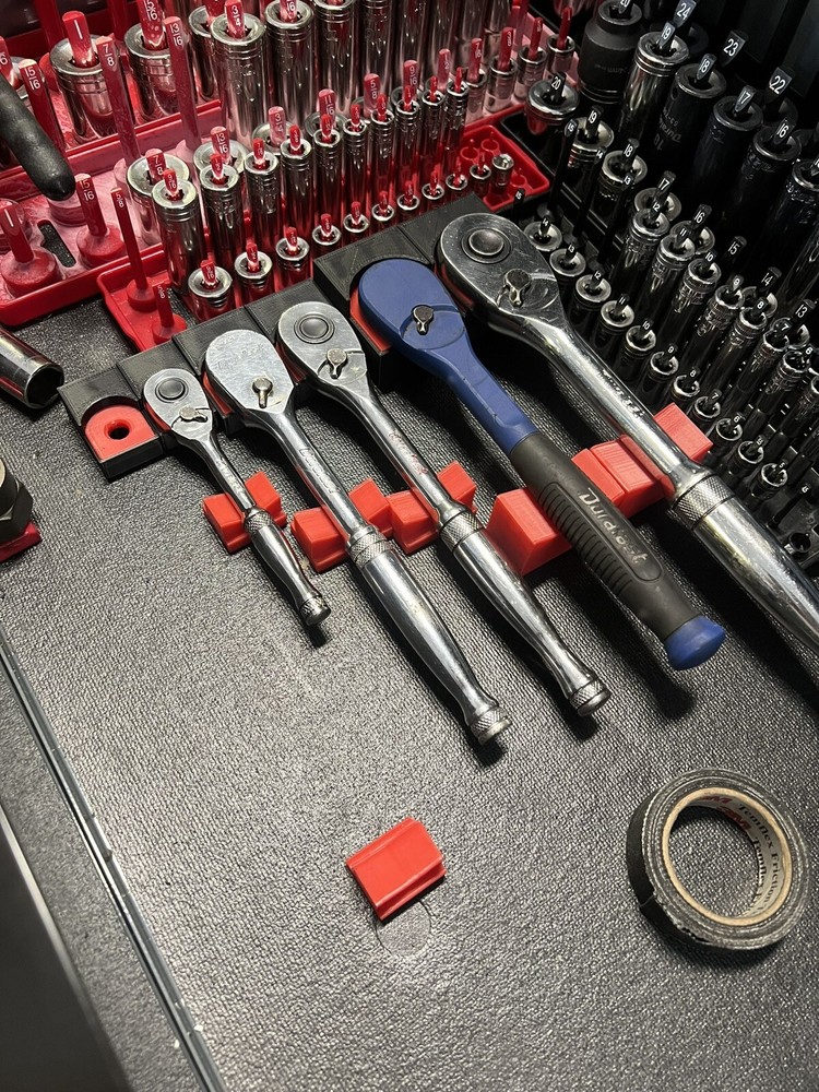 Magnetic Base 3/8 Inch Ratchet Organizer