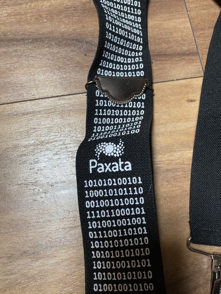 Paxata Computer / Data Geek - Binary Suspenders Computing Cyber Tech Vaporwave