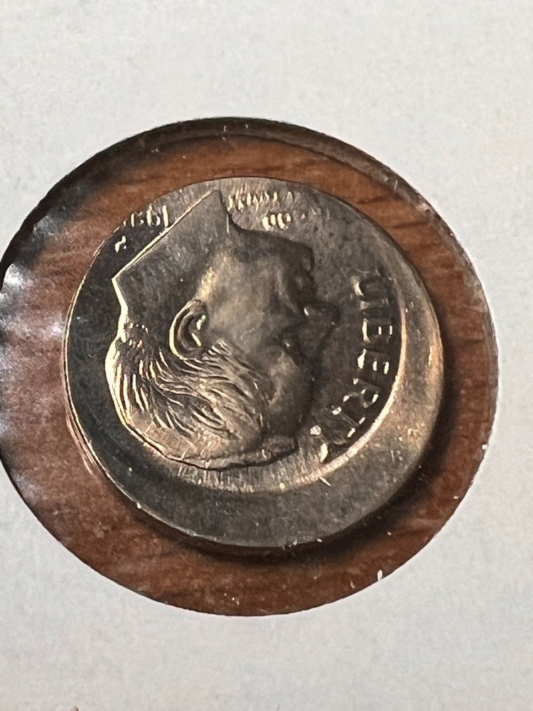 OFF CENTER DIME - Roosevelt Dime