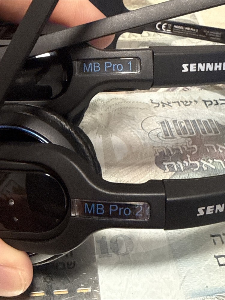 2 sets of Sennheiser MB Pro 1 & MB Pro 2 Bluetooth Headset