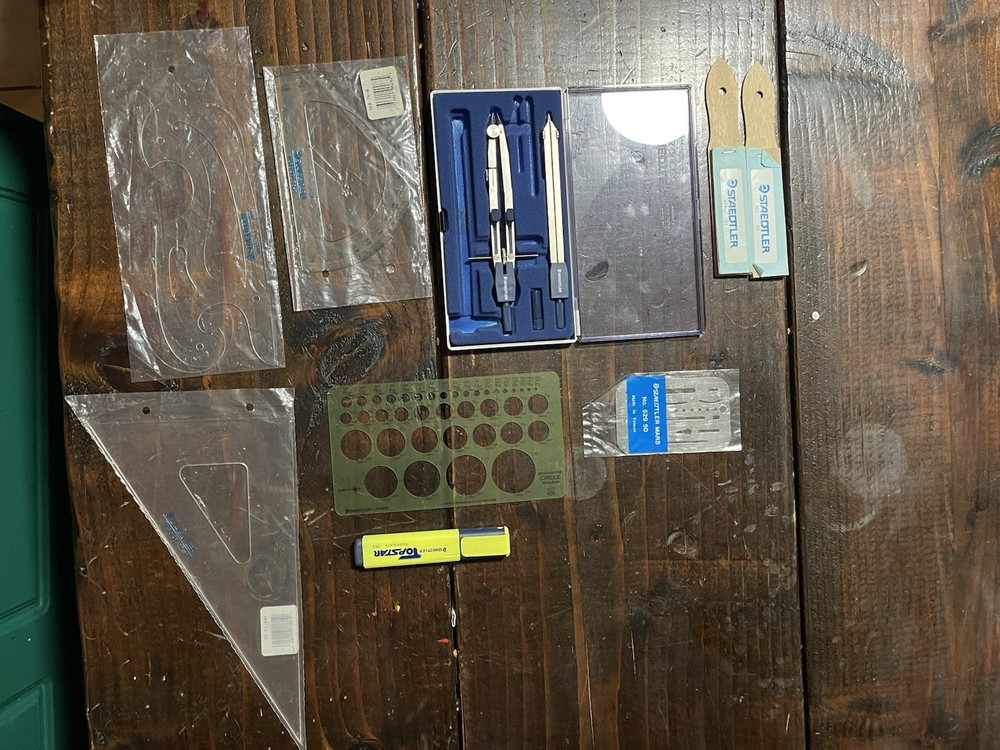 Staedtler Drafting Drawing Tools Lot