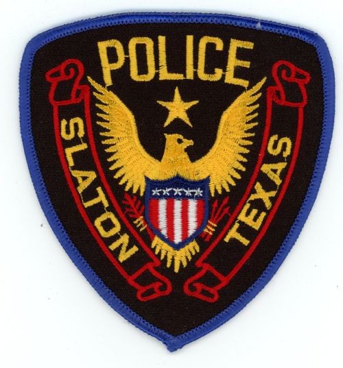 TEXAS TX SLATON POLICE NICE SHOULDER PATCH SHERIFF