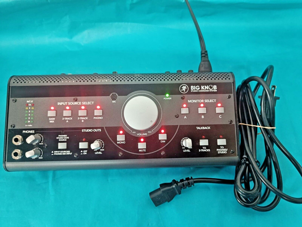 Big Knob Studio Command System Control Center Speaker Monitor Controller