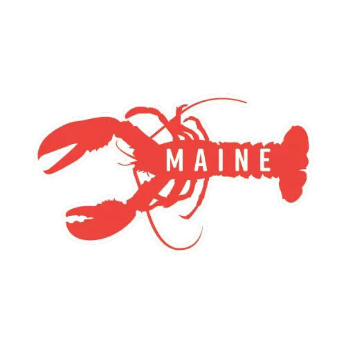 Maine Lobster Sticker Decal