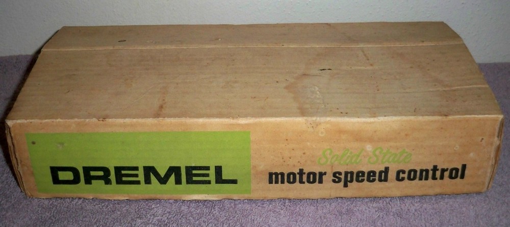 Vintage DREMEL Solid State Motor Speed control with Original Box / No. 219
