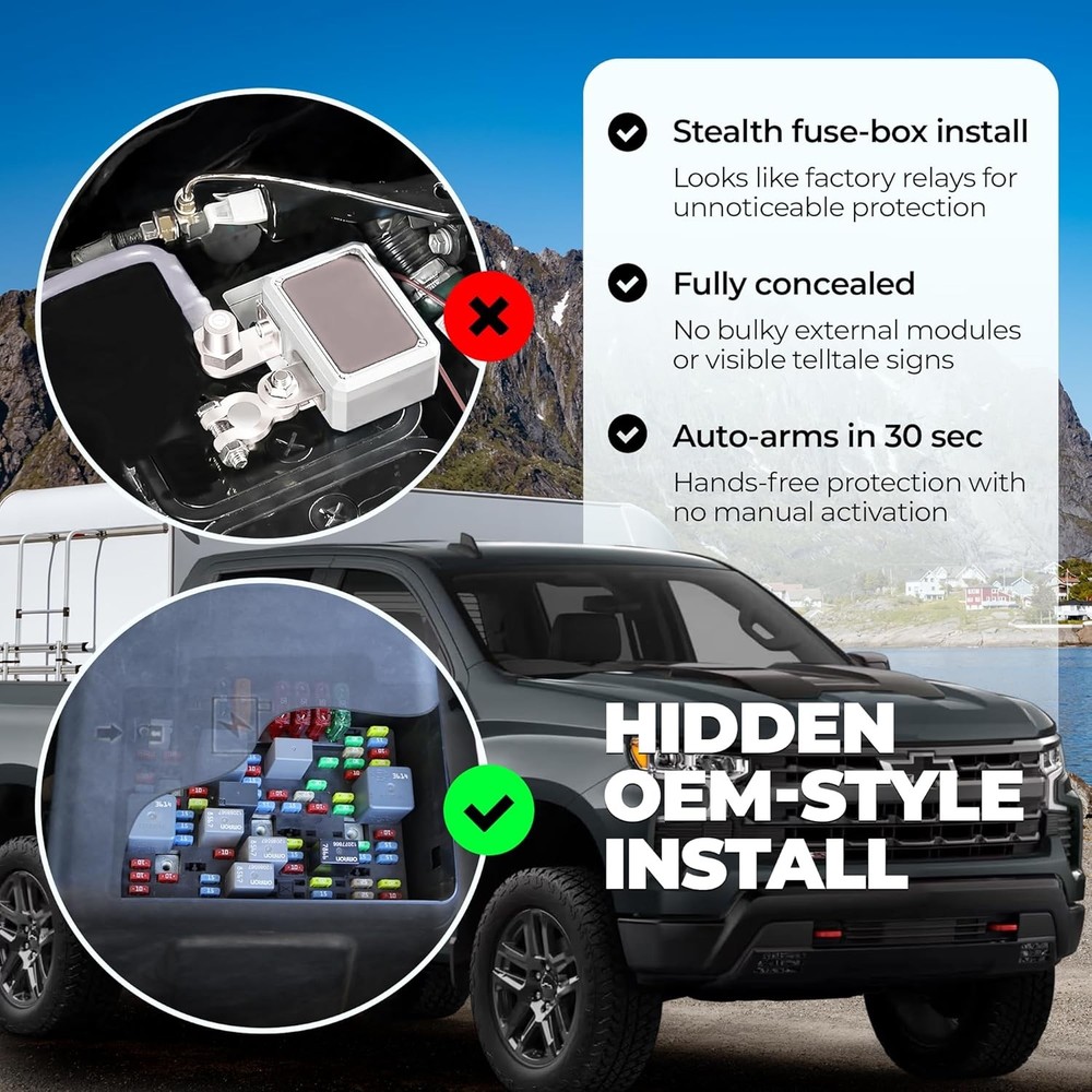 Remote Engine Disabler for GM Trucks