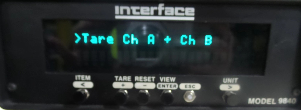 Interface 9840 Digital Calibration Grade Multi Channel Load Cell Indicator Unit