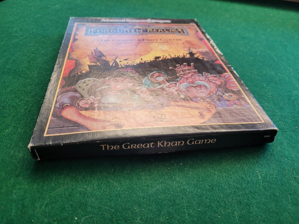 Advanced D&D TSR Forgotten Realms The Great Khan Game