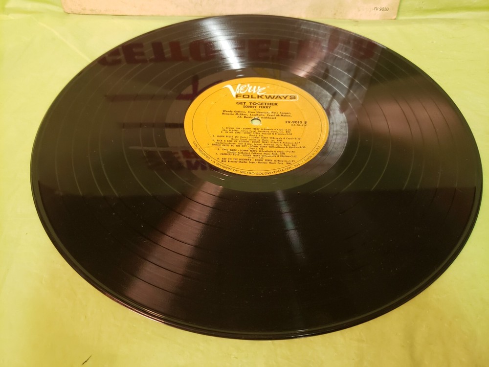 Sonny Terry – Get Together - VINYL RECORD LP