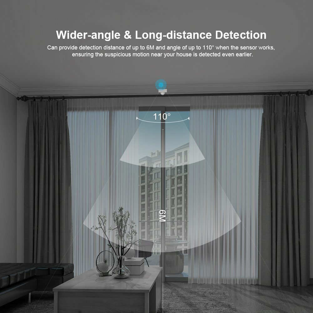 SONOFF SNZB-03 ZigBee PIR Motion Sensor Smart Home Detect Alarms for Android iOS