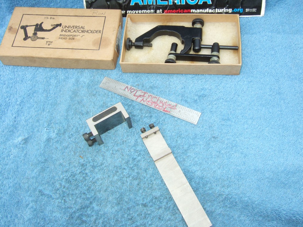 UNIVERSAL INDICATOR HOLDER INDICOL TYPE USED CLEAN  TOOL MACHINIST TOOLMAKER