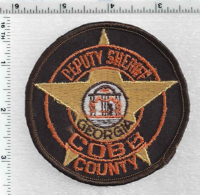 Cobb County Deputy Sheriff (Georgia) 1st Issue Shoulder Patch