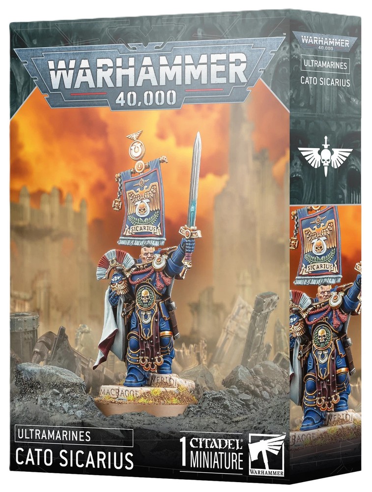 Games Workshop Ultramarines Cato Sicarius Warhammer 40K