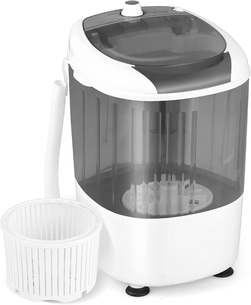 Mini Portable Washing Machine, 5.5 LBS Capacity Washer Machine and Spinner Combo