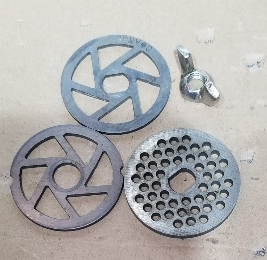 3 Rival Kitcheneer Grind-O-Mat 351  Grinder Replacement Cutter Blades Discs