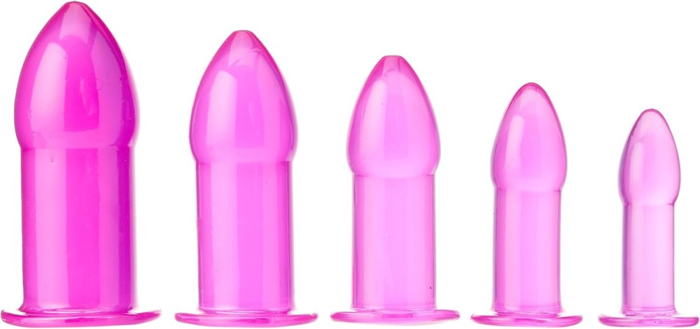5 Piece Anal Trainer Kit- Purple