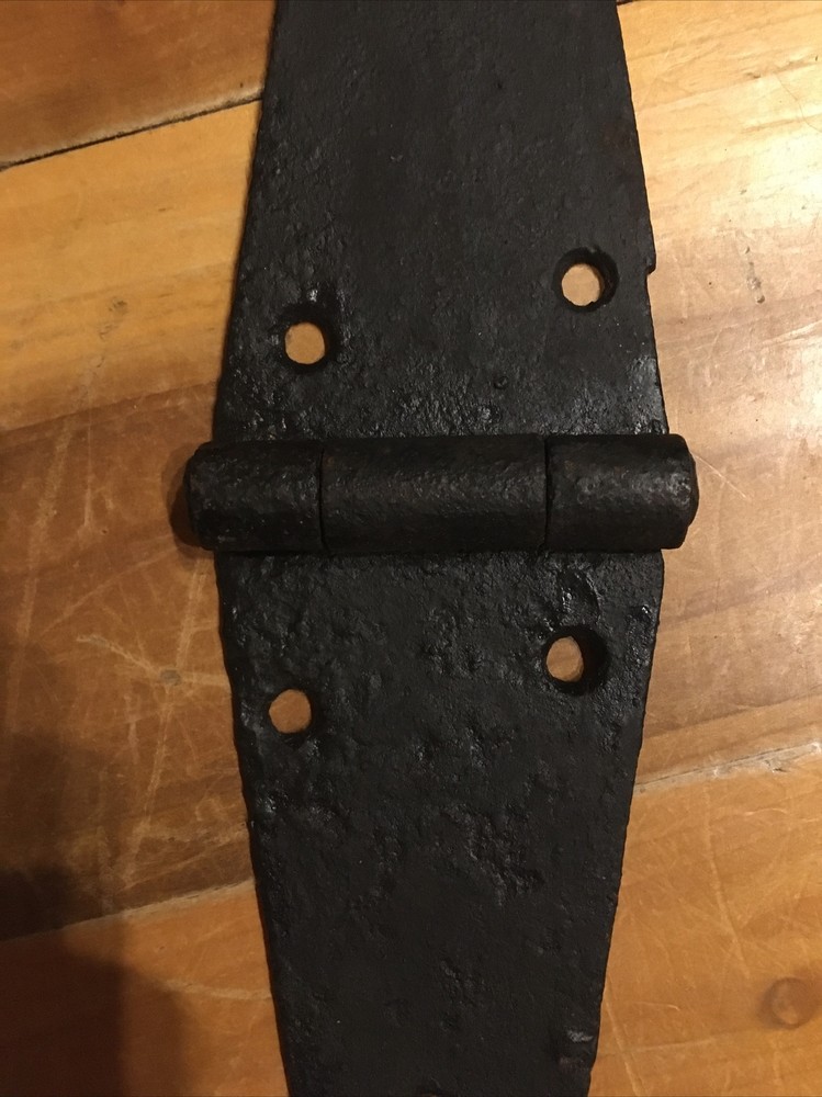 Vintage Rustic Iron Gate Door Hinge 15 3/4”