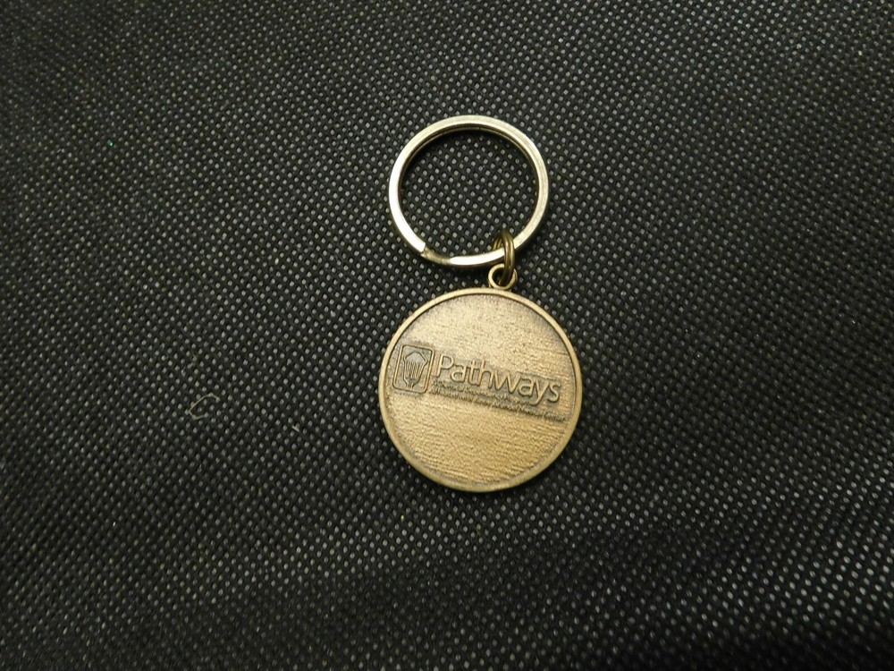 PATHWAYS SERENDIPITY PRAYER KEY CHAIN AND CHARM!  e865XCX