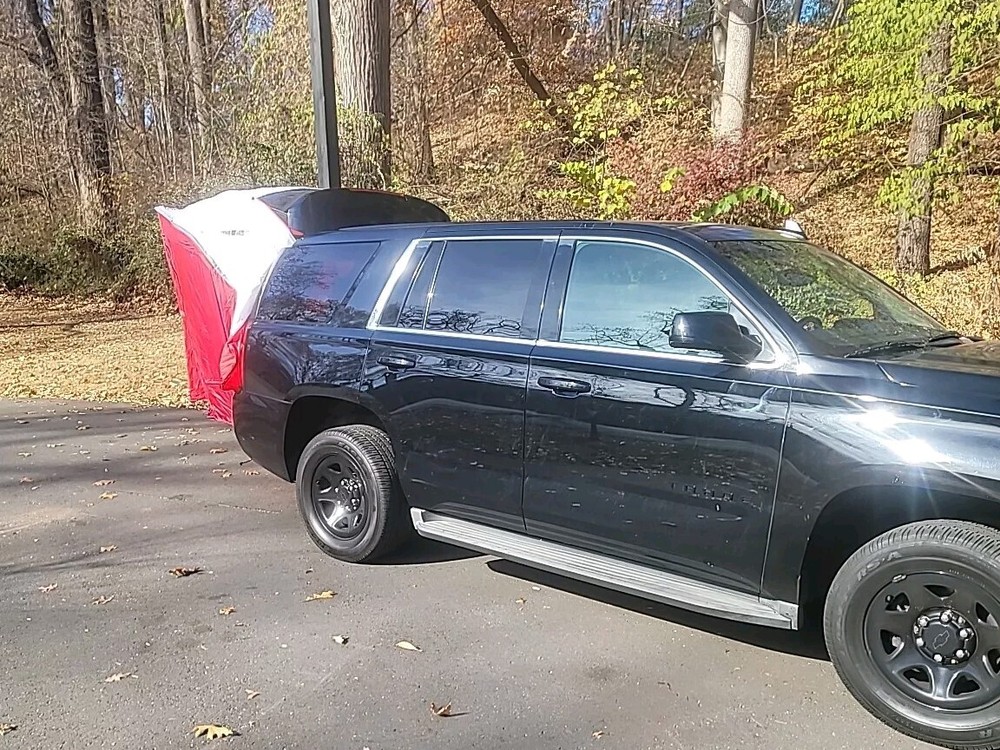 FULLSIZE SUV COMMAND POST EMERGENCY MANAGEMENT FIRE/ SEARCH RESCUE REAR SUV ⛺️