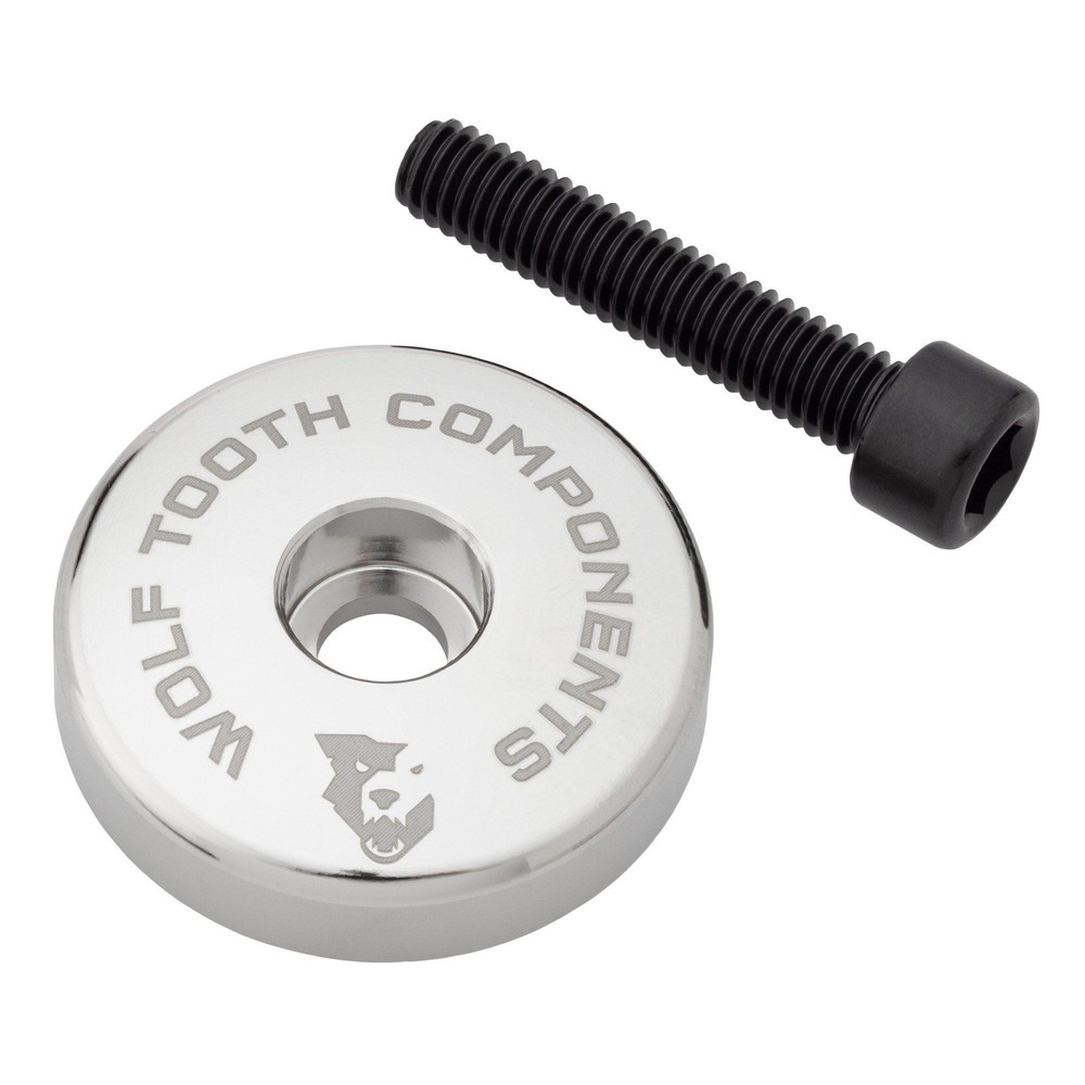Wolf Tooth Ultralight Stem Cap with Integrated Spacer