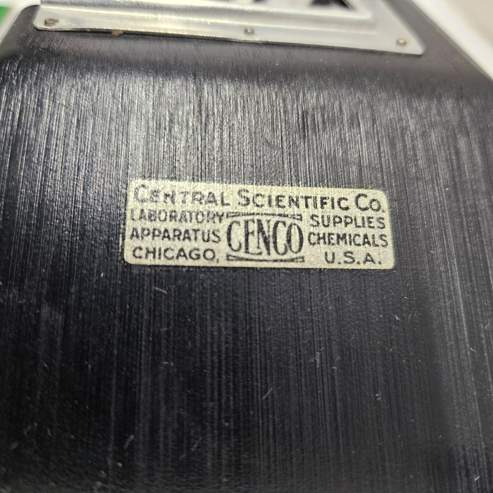CENTRAL SCIENTIFIC COMPANY ANTIQUE MICROSCOPE