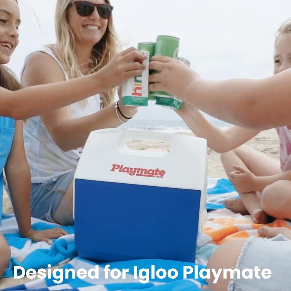 telehybrid Cooler Replacement Button & Spring Kit for Igloo 4 Pack, White