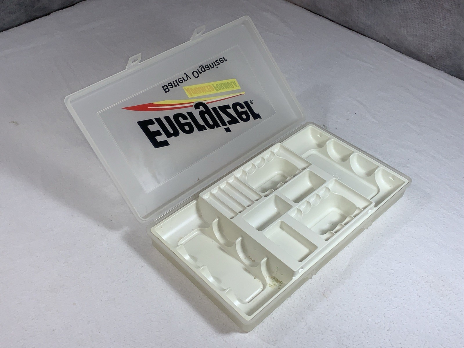 Energizer Battery Organizer Storage Case With Insert Tray 11 x 6 x 1.5 LOT OF 2