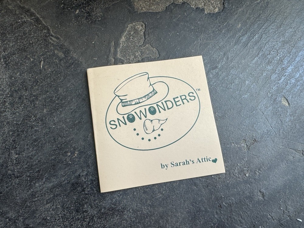 Sarah's Attic Snowonders Figurine