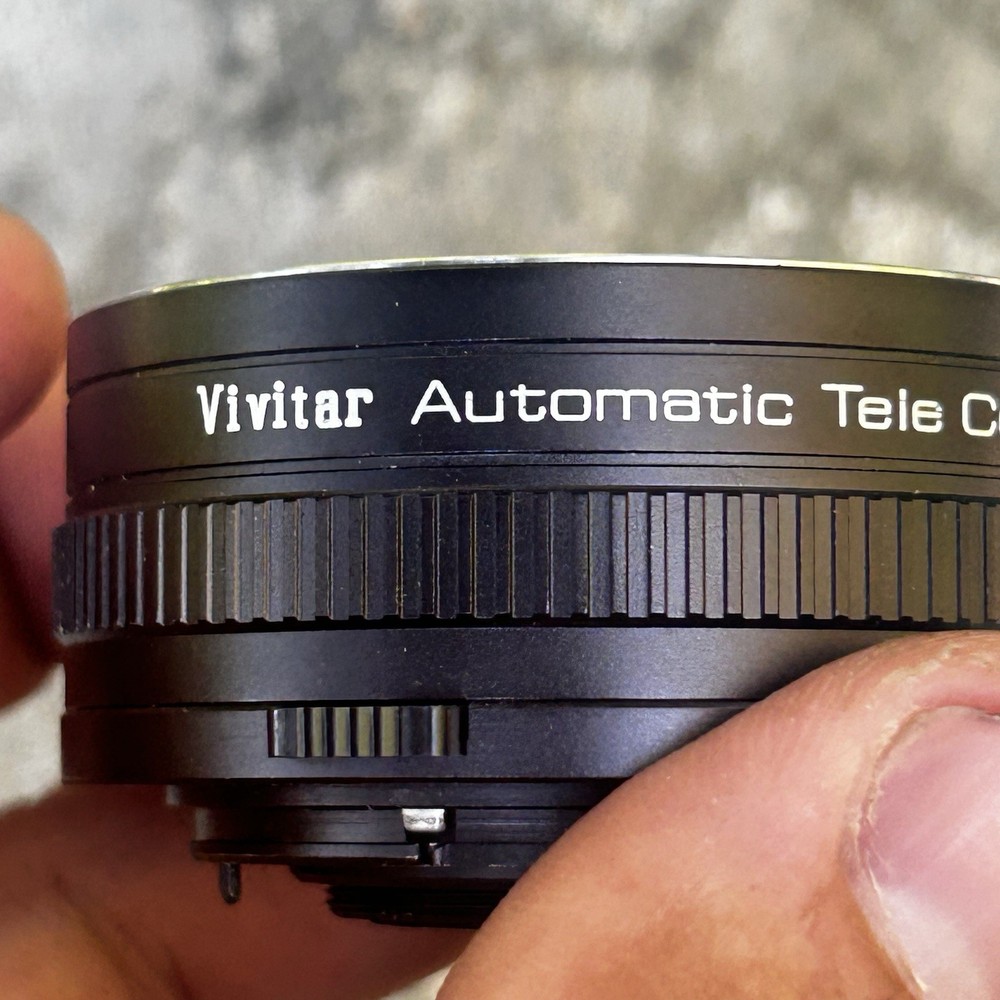 Vivitar Automatic Teleconverter 2x-21 Camera