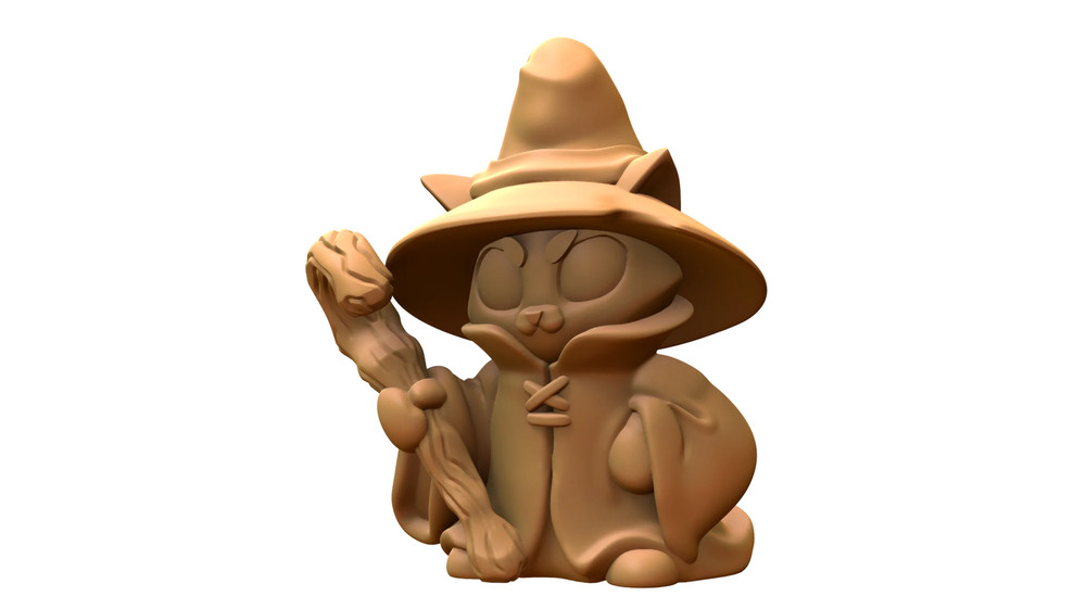 Capsule Chibi - Black Cat Mage