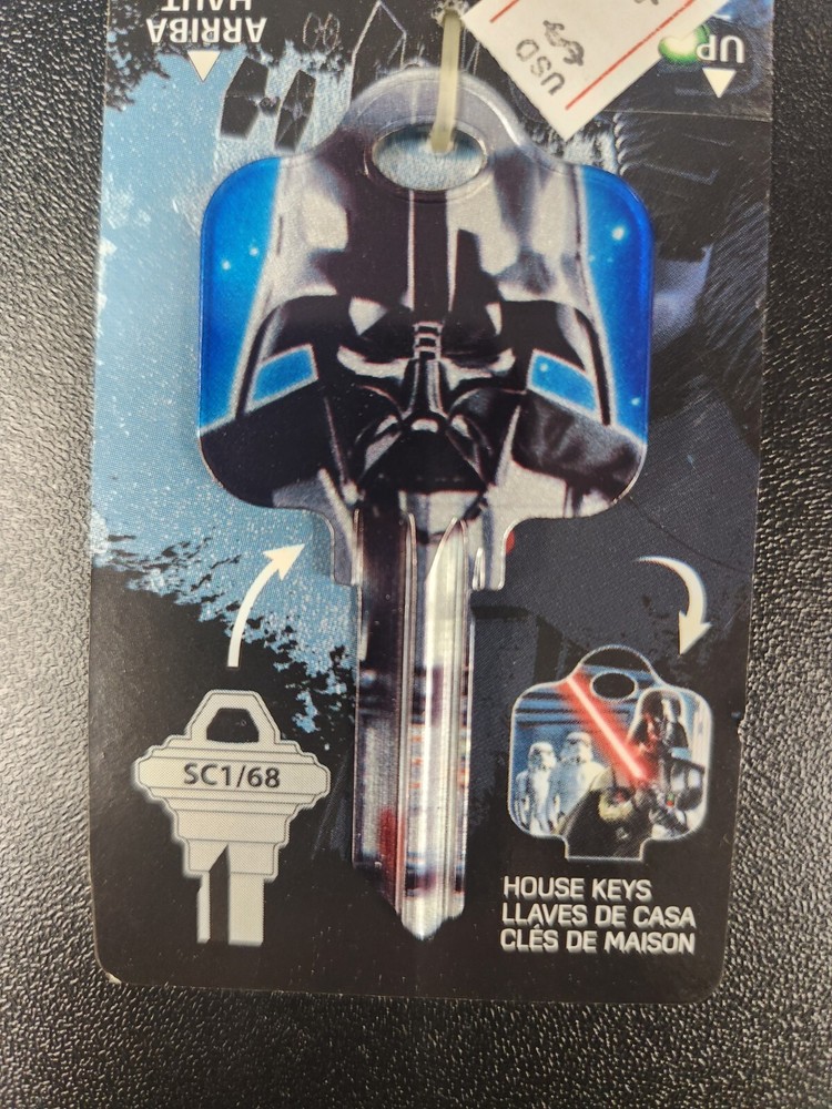 STAR WARS DARTH VADER SCHLAGE SC1 KEYBLANK