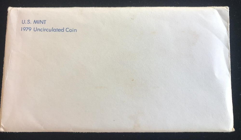 THREE 1979 UNCIRCULATED P & D MINT SETS ~SIX-COIN SETS EACH MINT ~U.S. MINT PACK
