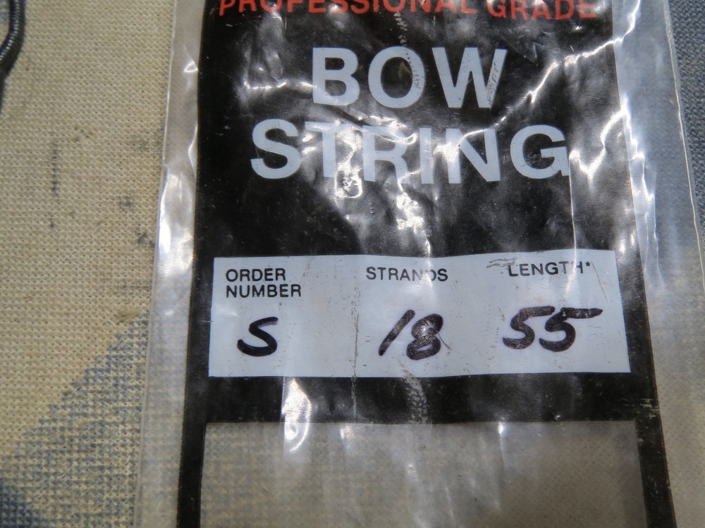 Archery compound bow string 18 strand 55" NEW !!! For 70 to 85 Lb Bows
