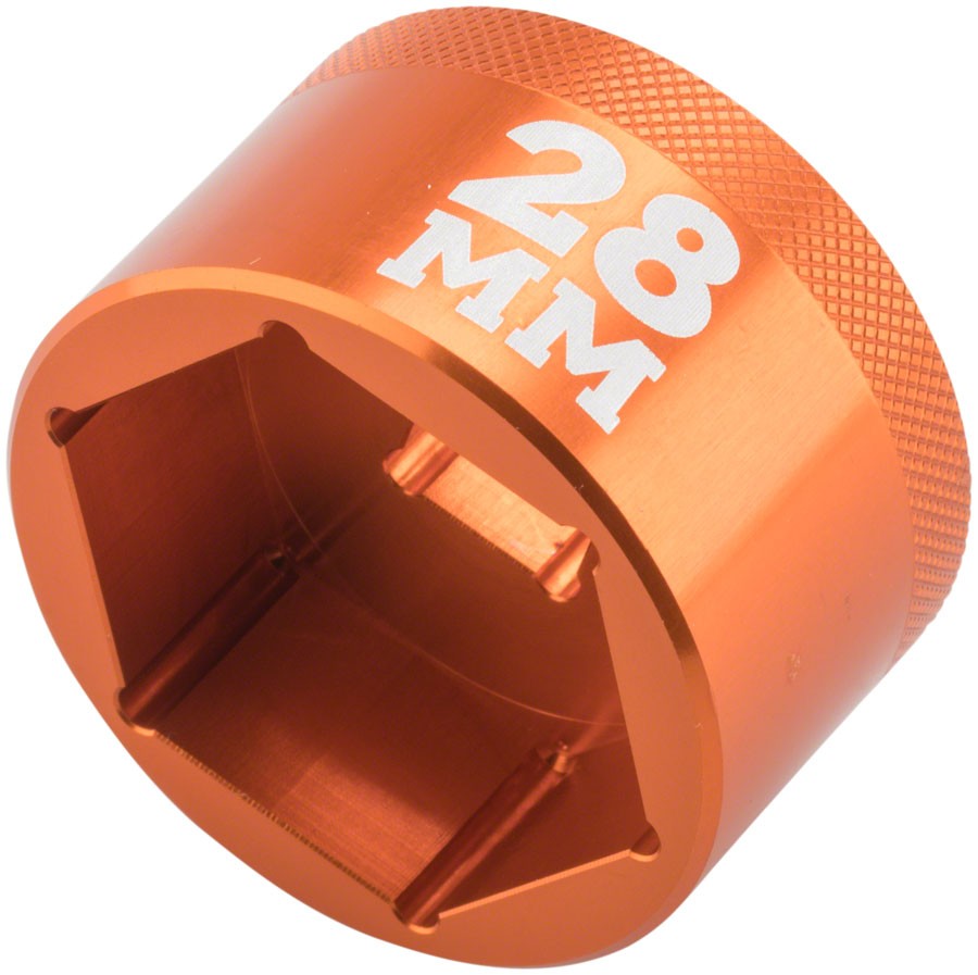 FOX Fork Topcap Socket: 28mm, 3/8 Drive - Fox 34 Damper Side Only