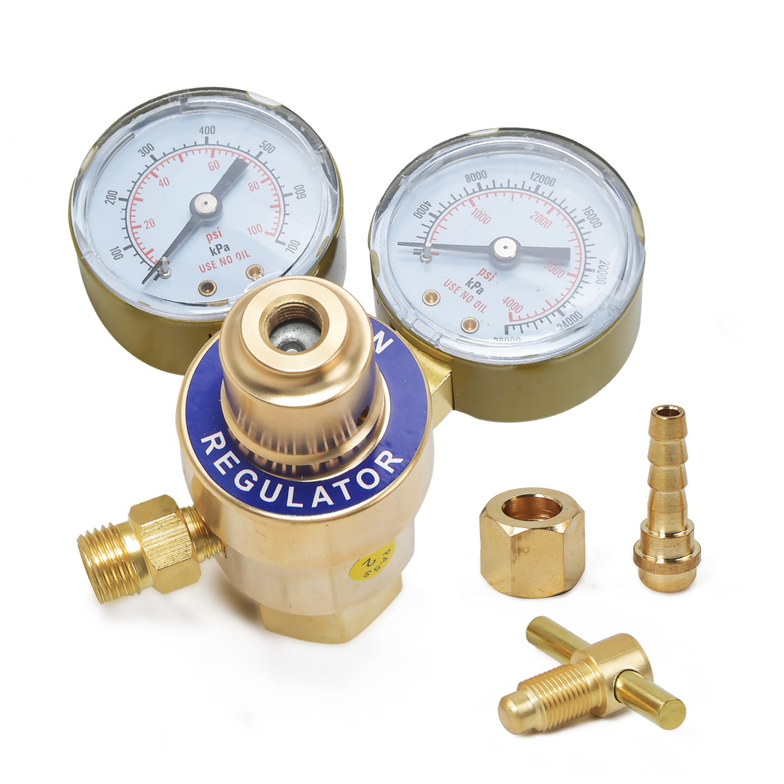 Oxygen Gas Welding Welder Regulator Pressure Gauge Victor Style Cutting-CGA540
