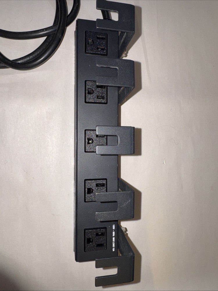 Furman Pluglock 5 Outlet Locking AC Adapter, 5' Cable