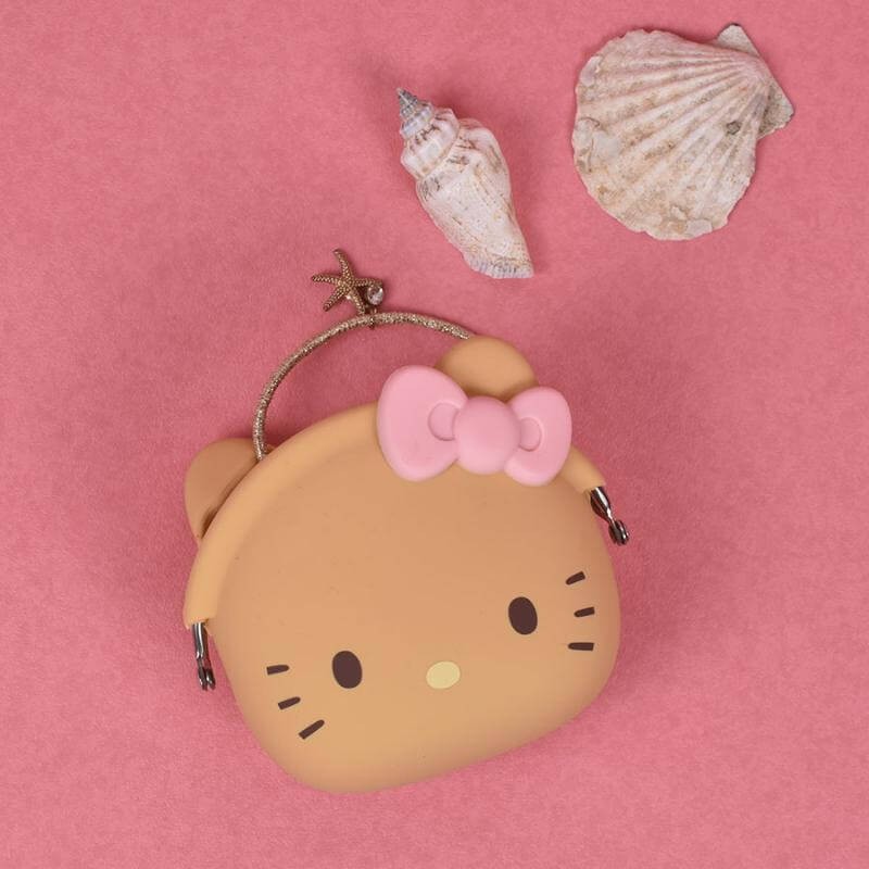 p+g design mimi POCHI Hello Kitty Brown Darts Accessory Case