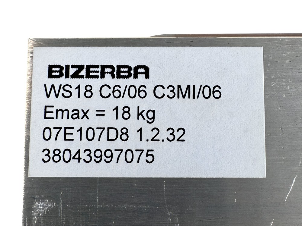 Bizerba Load Cells WS18 for KH II 100 Counter Top PC Scale