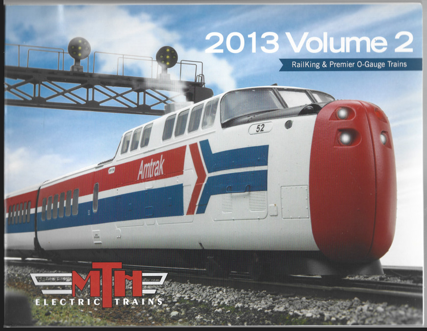 MTH Electric Train Catalog, 2013 Vol. 2,  VF Cond.